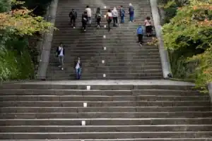 large stairs