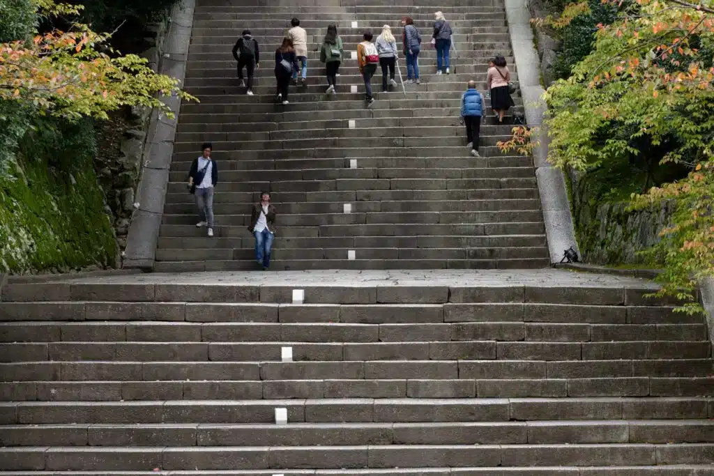 large stairs