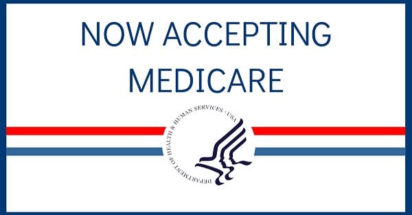 Now Accepting Medicare